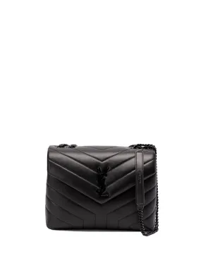 Borsa piccola in pelle con catena 'Loulou'