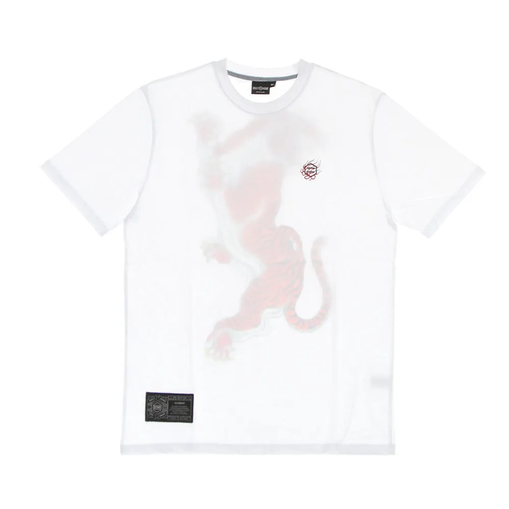 Maglietta Uomo Tigre Tee White