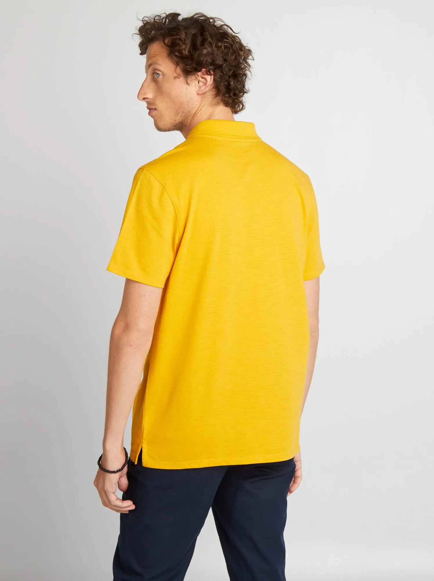 Polo a maniche corte Regular fit - GIALLO